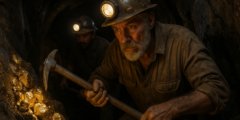 Сколько всего золота добыло человечество за всю историю? Фото.