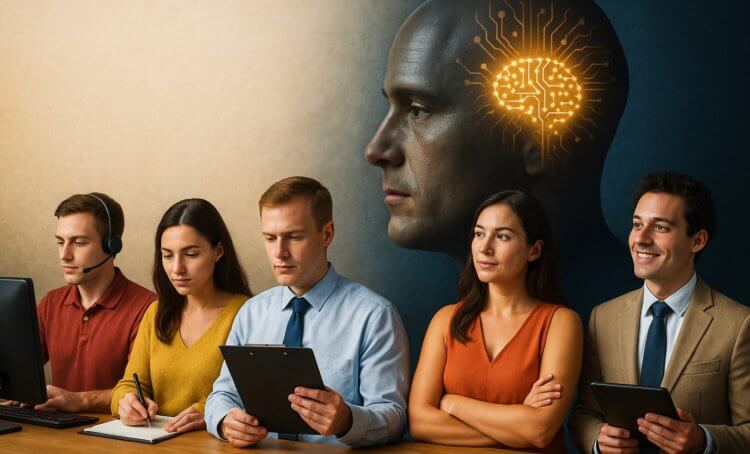 5 профессий, которые исчезнут через 10 лет из-за ИИ<div class= 5 профессий, которые исчезнут через 10 лет из-за ИИ. О многих профессиях мы вскоре забудим навсегда. Фото.