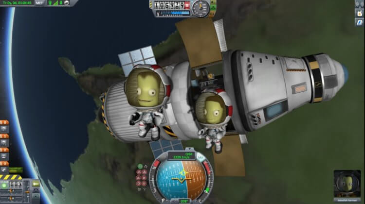 Искусственный интеллект для управления техникой. Геймплей игры Kerbal Space Program. Источник скриншота: wikimedia.org. Искусственный интеллект для управления техникой. Геймплей игры Kerbal Space Program. Источник скриншота: wikimedia.org. Фото.