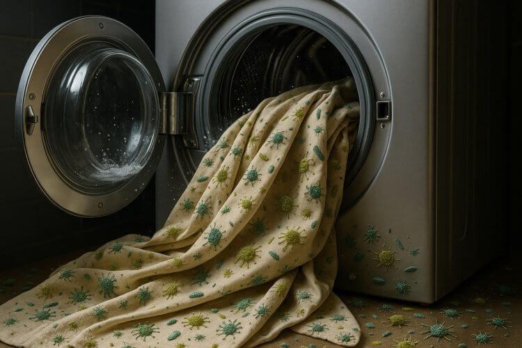 Как часто нужно стирать постельное белье согласно науке? Стирать белье следует при температуре не ниже 60 °C, чтобы уничтожить микробов и клещей. Как часто нужно стирать постельное белье согласно науке? Стирать белье следует при температуре не ниже 60 °C, чтобы уничтожить микробов и клещей. Фото.