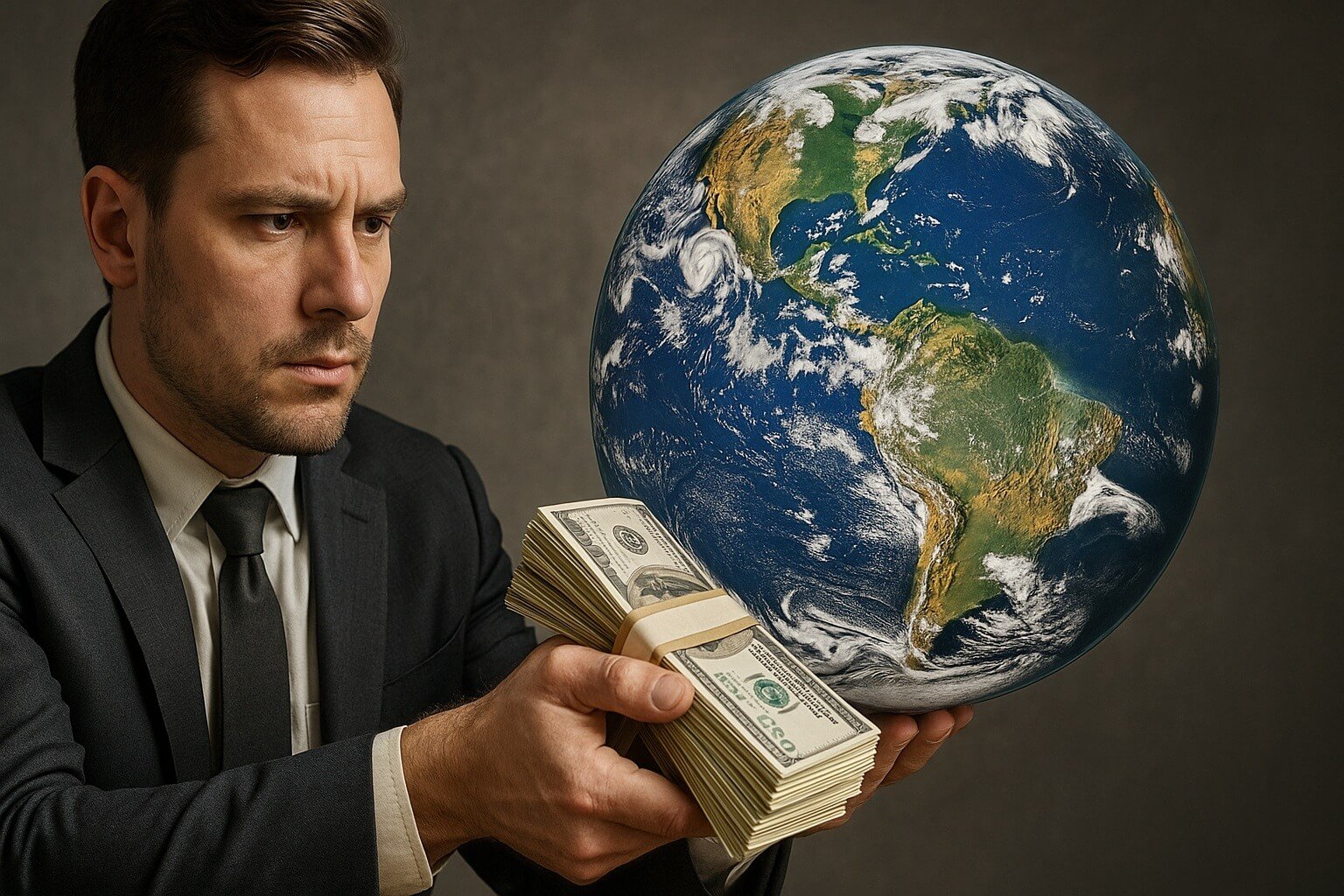 Можно ли купить всю Землю. Даже если бы у Земли был ценник, купить ее все равно бы никто не смог. Фото.