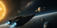 Какая скорость нужна, чтобы покинуть Солнечную систему? Фото.