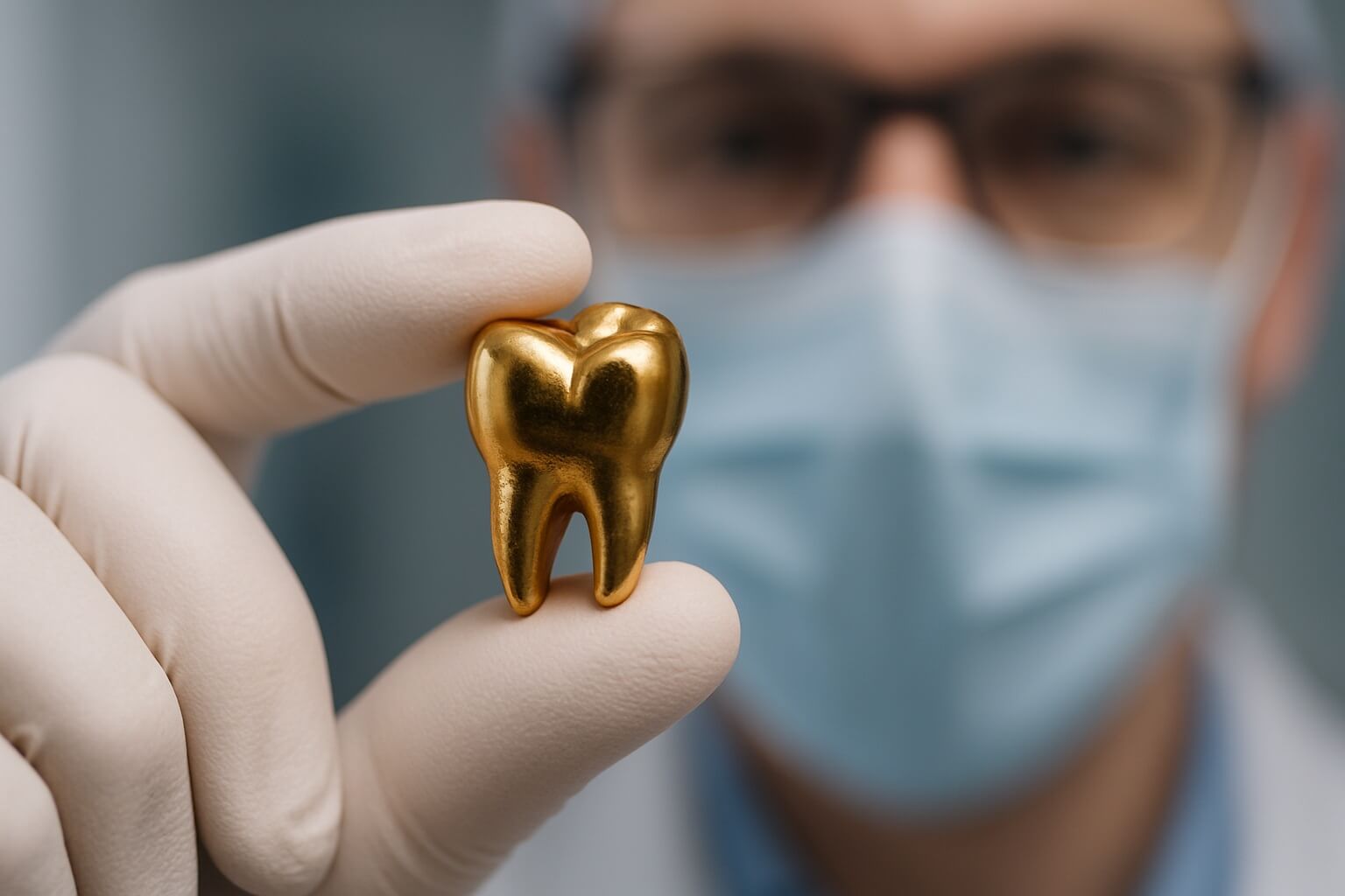 Состав золотых зубов. Чаще всего применяли сплавы 850-й и 900-й пробы с добавлением меди и серебра. Фото.