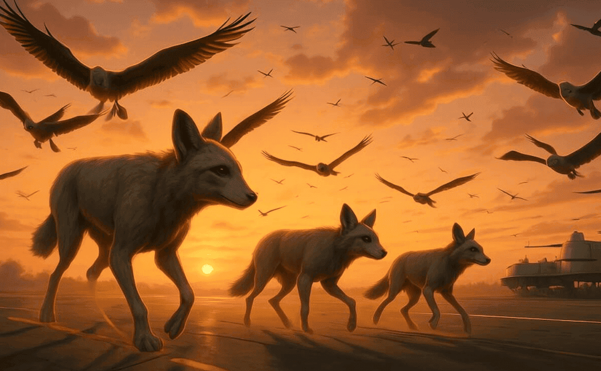 Настоящие кайоты справились бы не хуже, но управлять ими невозможно. Фото.