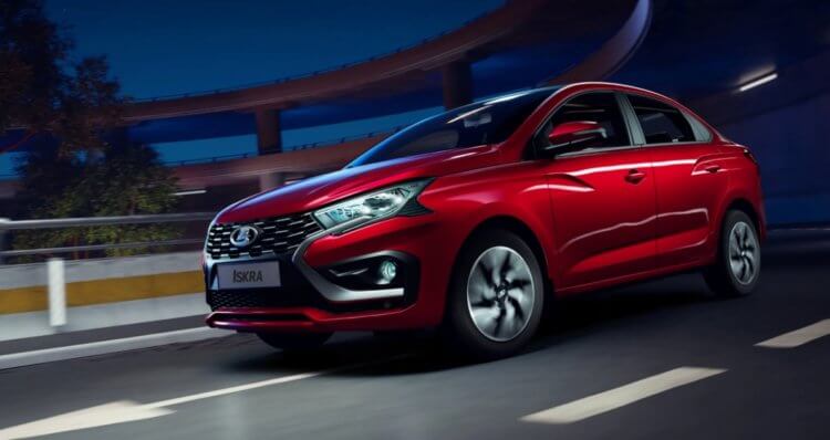 Чем новая Lada Iskra отличается от Lada Granta и Lada Vesta<div class= Чем новая Lada Iskra отличается от Lada Granta и Lada Vesta. Новая Лада Искра доступна в семи разных цветах. Источник изображения: lada.ru. Фото.