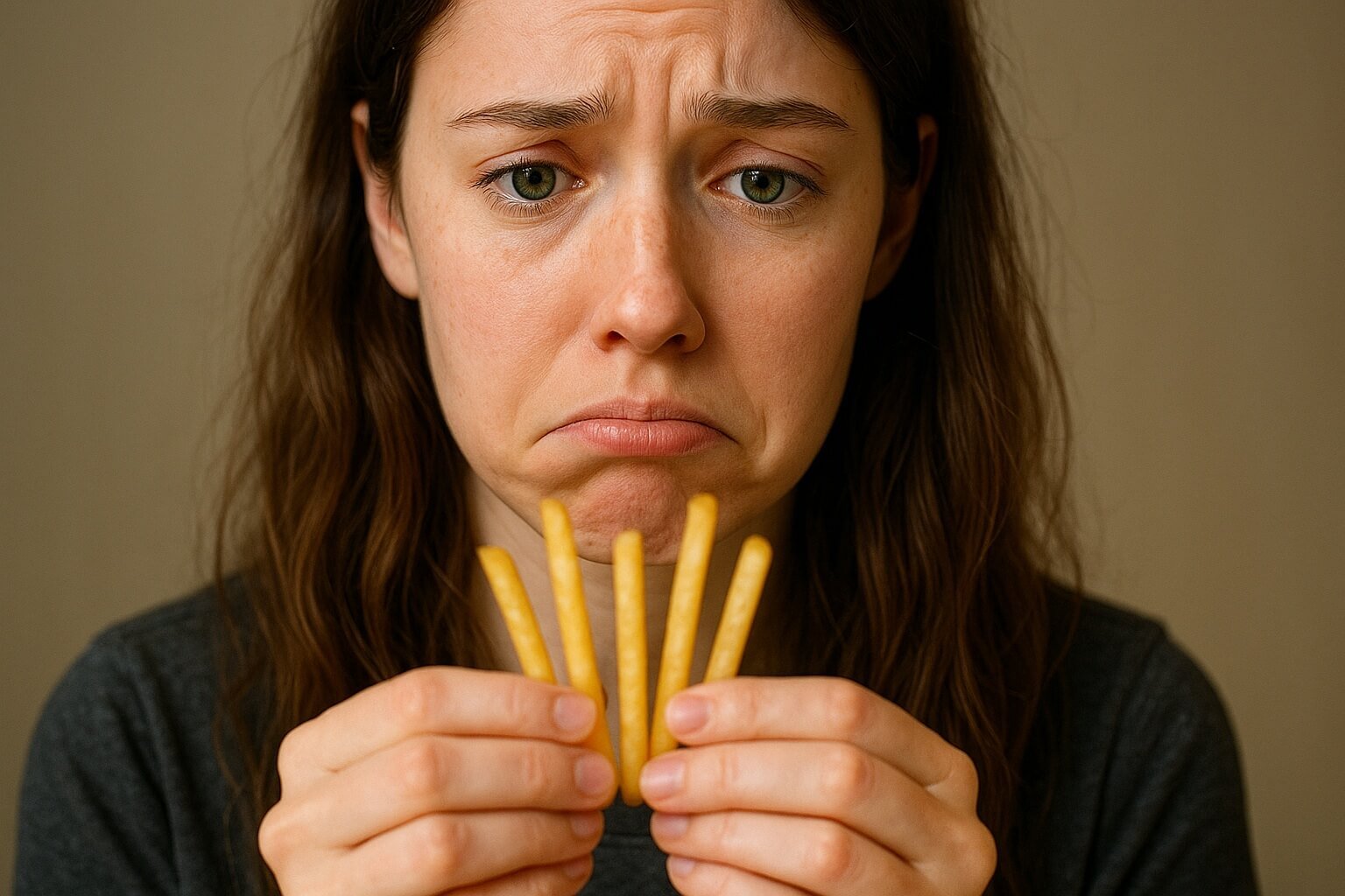 Вред картошки фри для здоровья. Из-за большого количества жира и крахмала картошка фри плохо усваивается организмом. Фото.