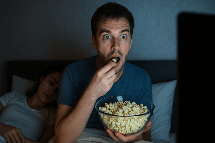 Почему сериалы особенно затягивают по вечерам и что с этим делать?! Кто из нас не подсаживался на сериальчик и не смотрел его серию за серией пол ночи? Таких нет. Рассказываем, как работает этот крючок вечернего просмотра, который может затянуться даже до утра. Почему сериалы особенно затягивают по вечерам и что с этим делать?! Кто из нас не подсаживался на сериальчик и не смотрел его серию за серией пол ночи? Таких нет. Рассказываем, как работает этот крючок вечернего просмотра, который может затянуться даже до утра. Фото.