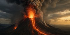 Из-за чего в будущем могут пробудиться больше 100 вулканов? Фото.
