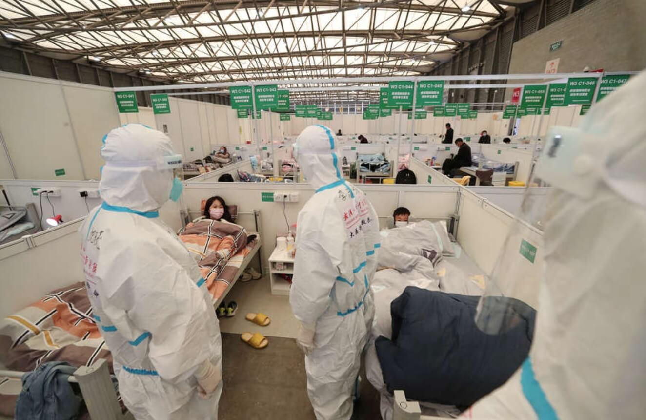Новый карантин в Китае. Больница с людьми, зараженными вирусом чикунгунья. Источник фотографии: China Daily/Reuters. Фото.