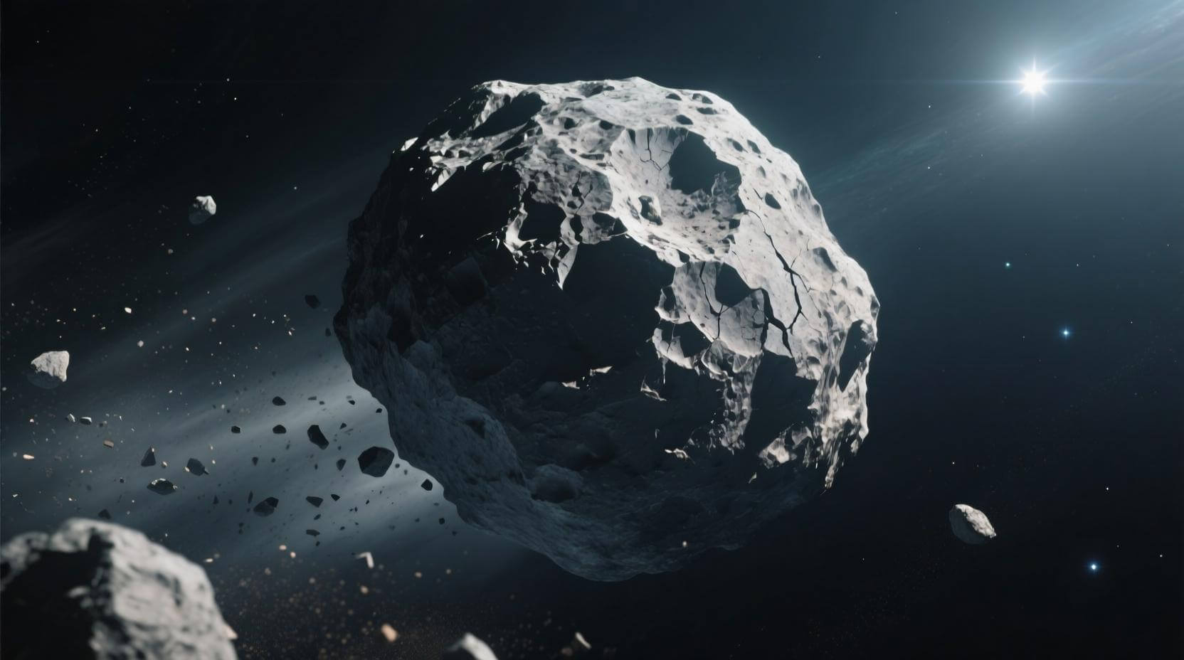 Уникальный “химический паспорт” воды. Ранее ученые предполагали, что вода на Земле возникла из астероидов. Фото.