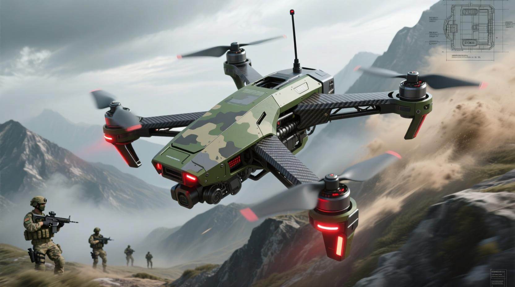 Дроны за несколько лет изменили тактику ведения война. Фото.