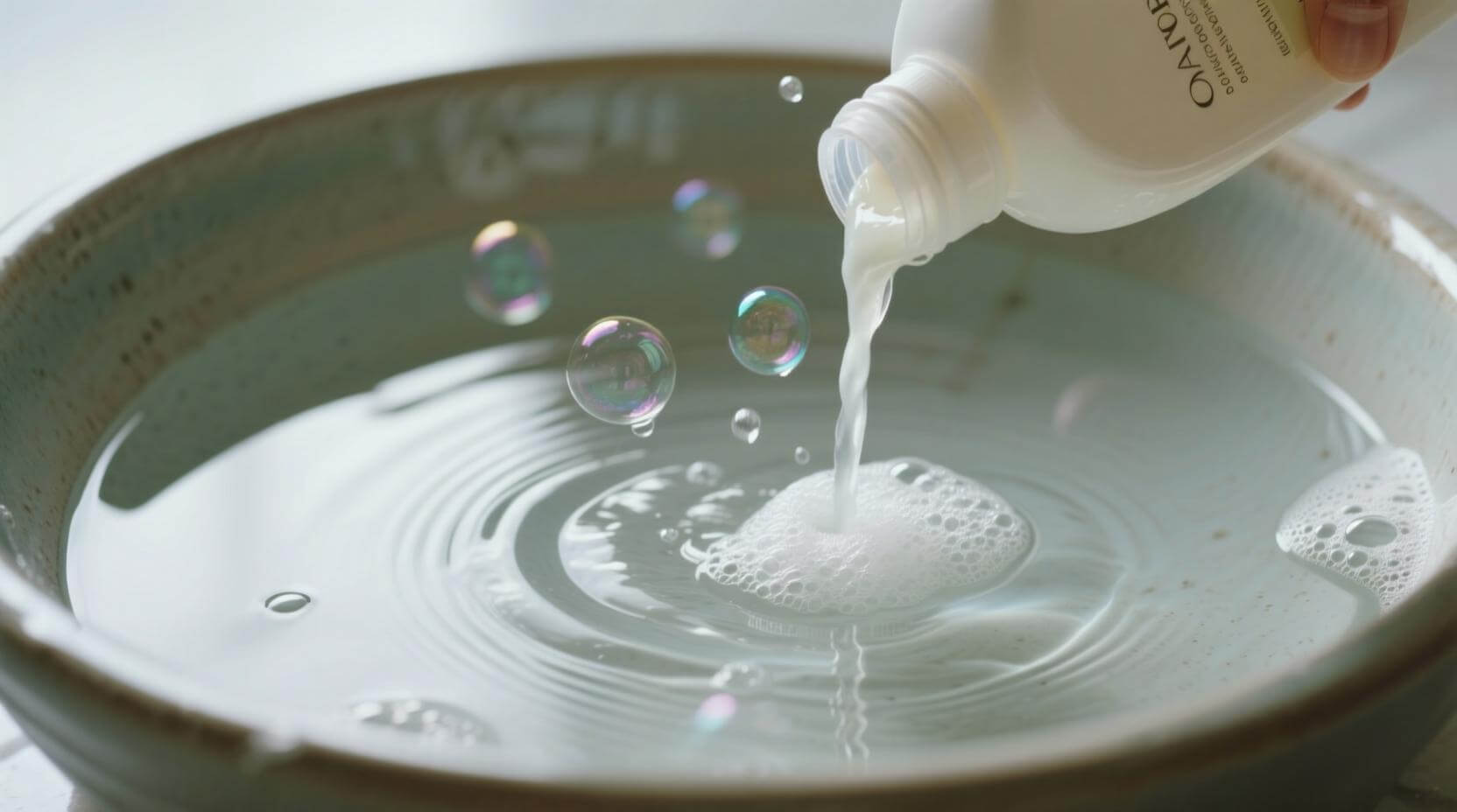 Расправить севшие вещи поможет кондиционер для волос. Фото.