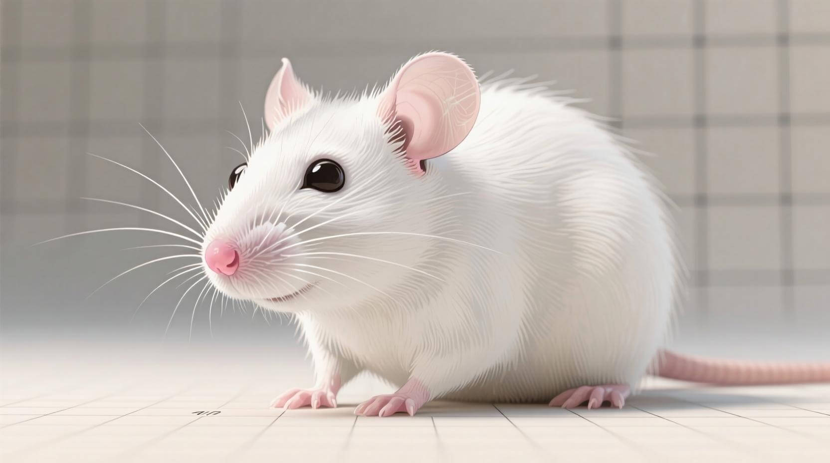 После укола, поведение мыши изменилось и больше не имело признаков аутизма. Фото.