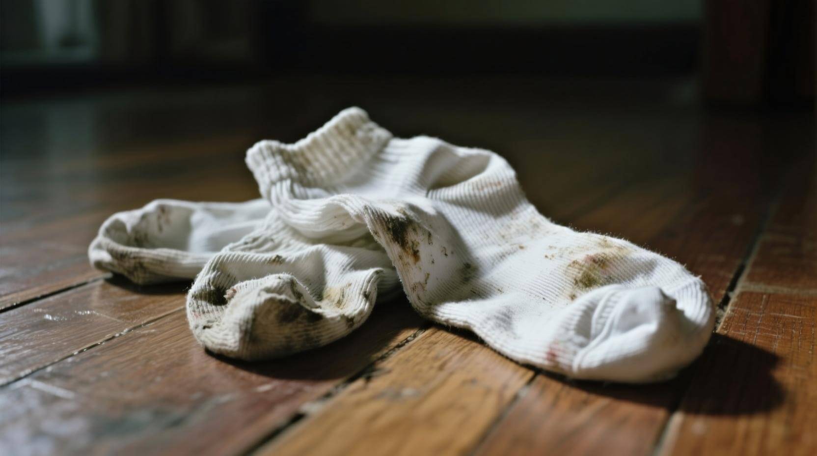 Носки — это рассадник бактерий и грибков. В носках содержатся опасные микробы и бактерии. Фото.