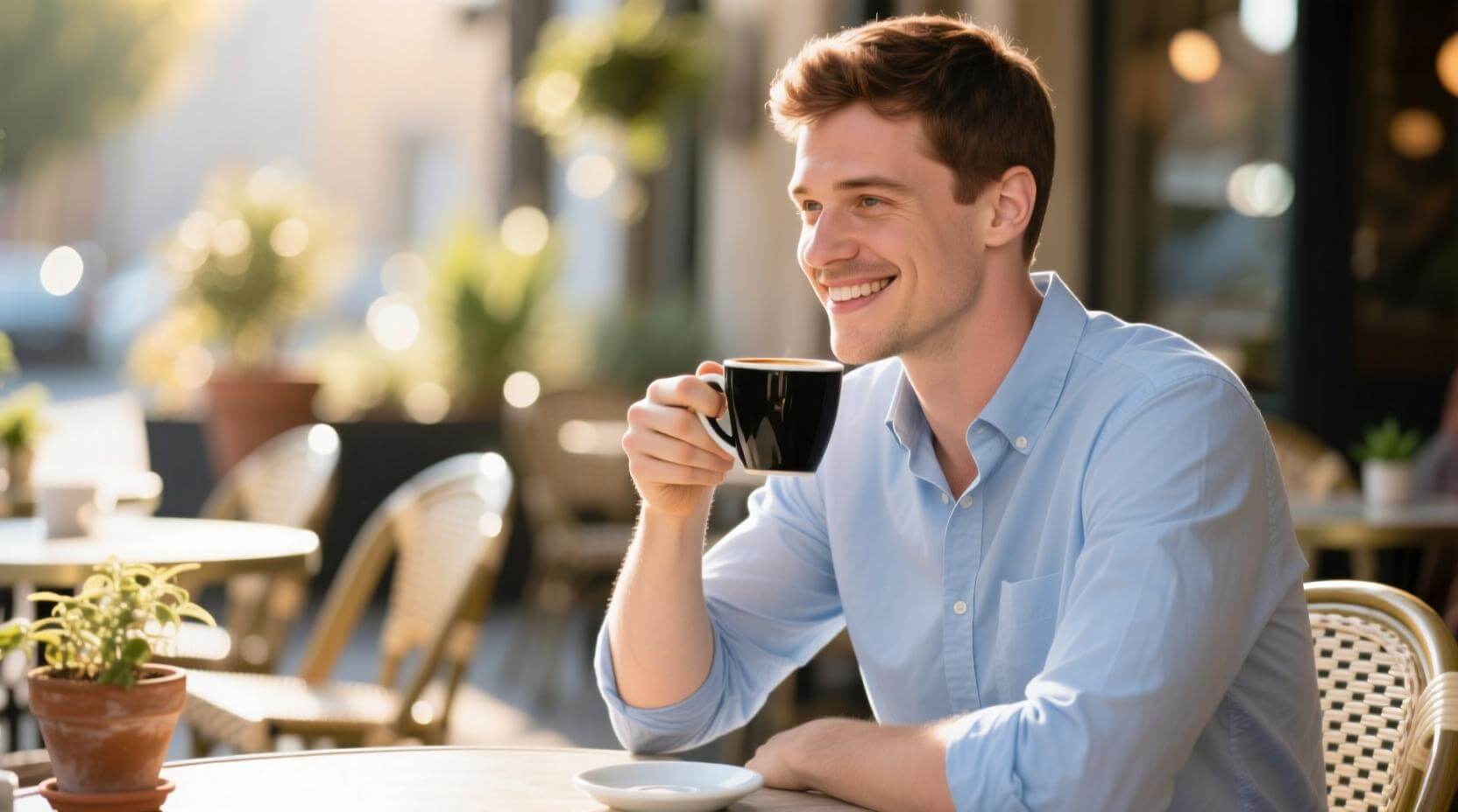 Влияние кофе на настроение не зависит от содержания кофеина. Фото.