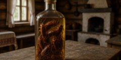 Спиртовая настойка из тараканов: неужели раньше кто-то пил эту гадость? Фото.
