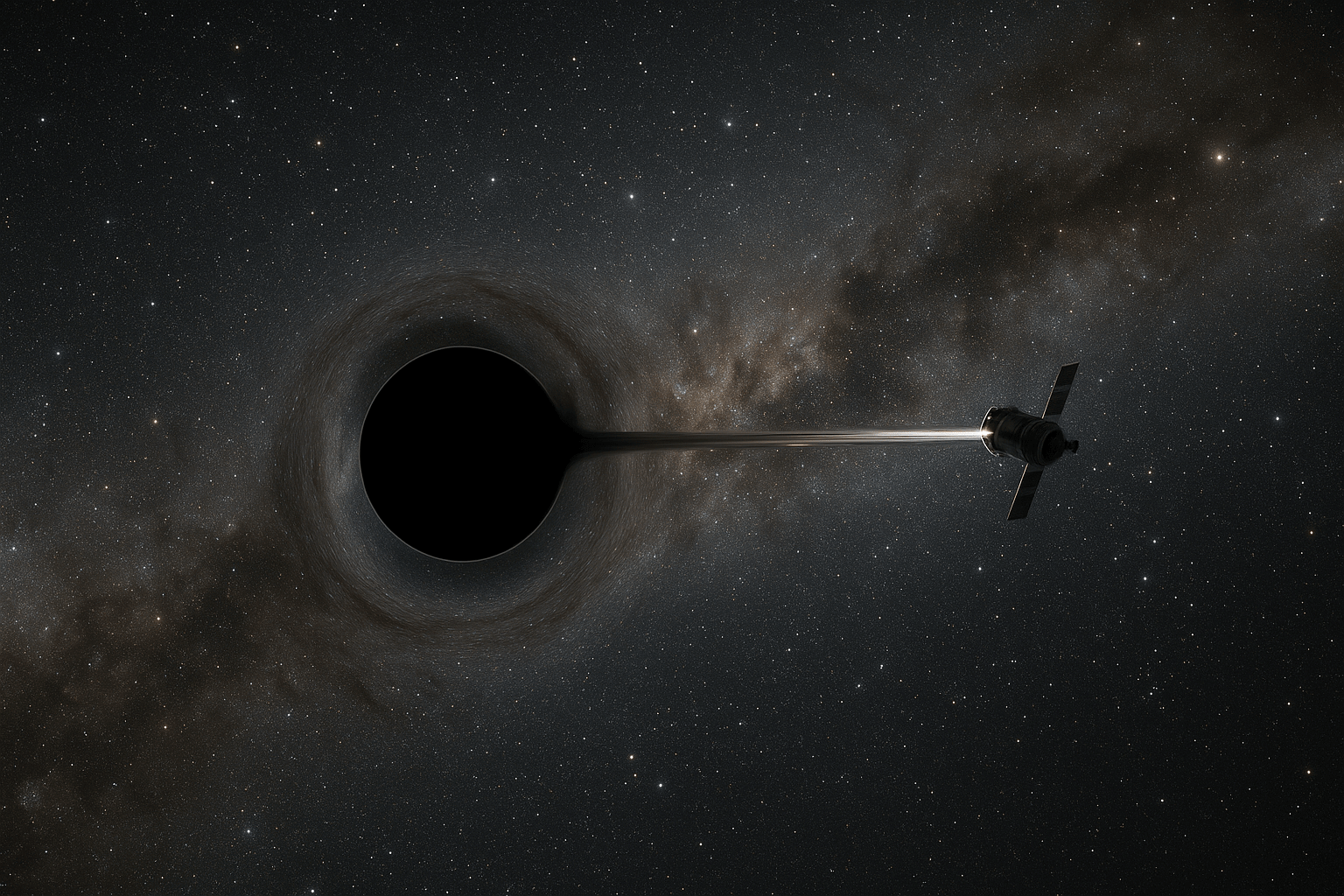 Что находится внутри чёрной дыры. Время рядом с чёрной дырой течёт иначе. Фото.