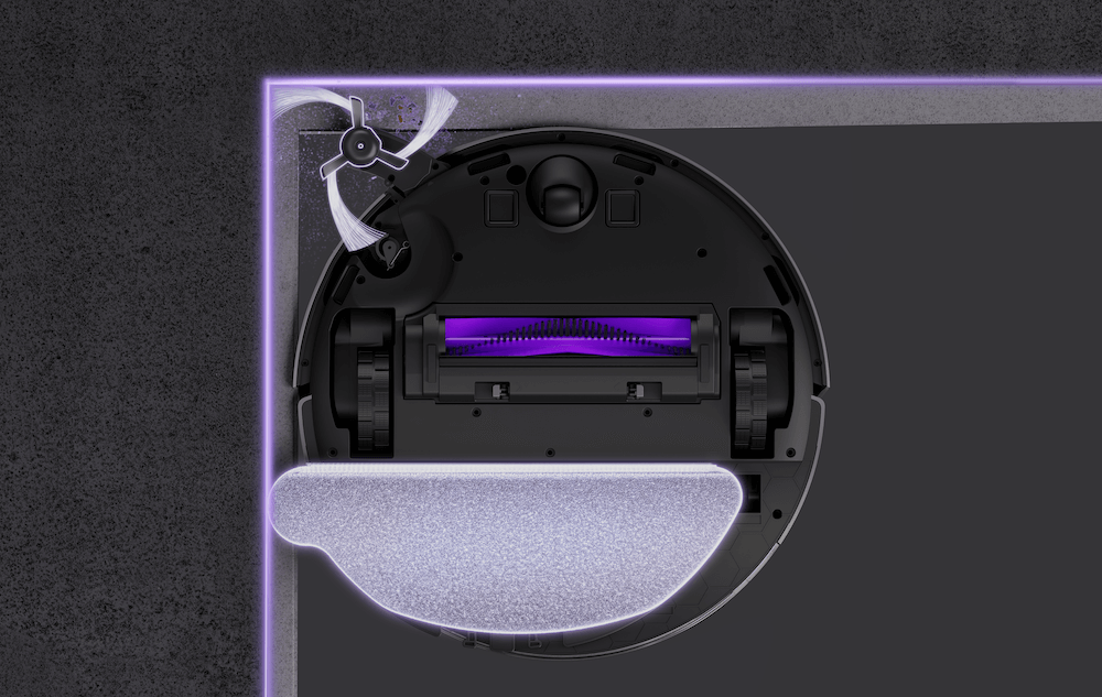 3i G10+ убирается в углах, в отличие от многих других. Фото.