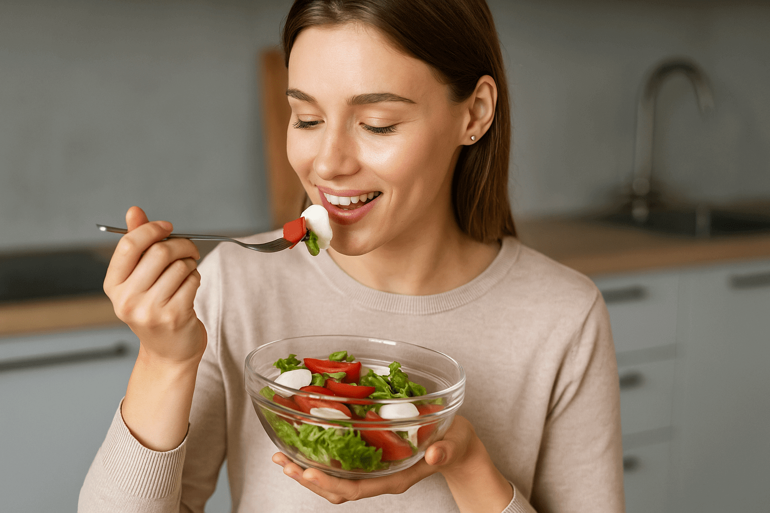 Когда речь заходит о похудении, сыр обычно попадает в список продуктов, от которых нужно отказаться, но это не касается творога, пармезана, моцареллы, фета, рикотты, козьего и швейцарского сыров. Фото.