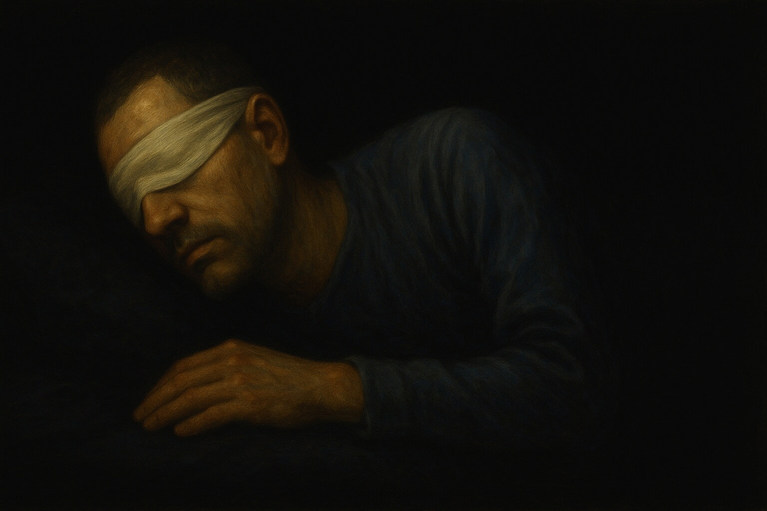 Как видят сны слепые люди. Слепые от рождения люди не видят визуальные сны, они чувствуют запахи. Фото.