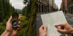 Как ориентироваться без GPS и навигатора: 6 простых способов, которые помогут найти дорогу. Фото.