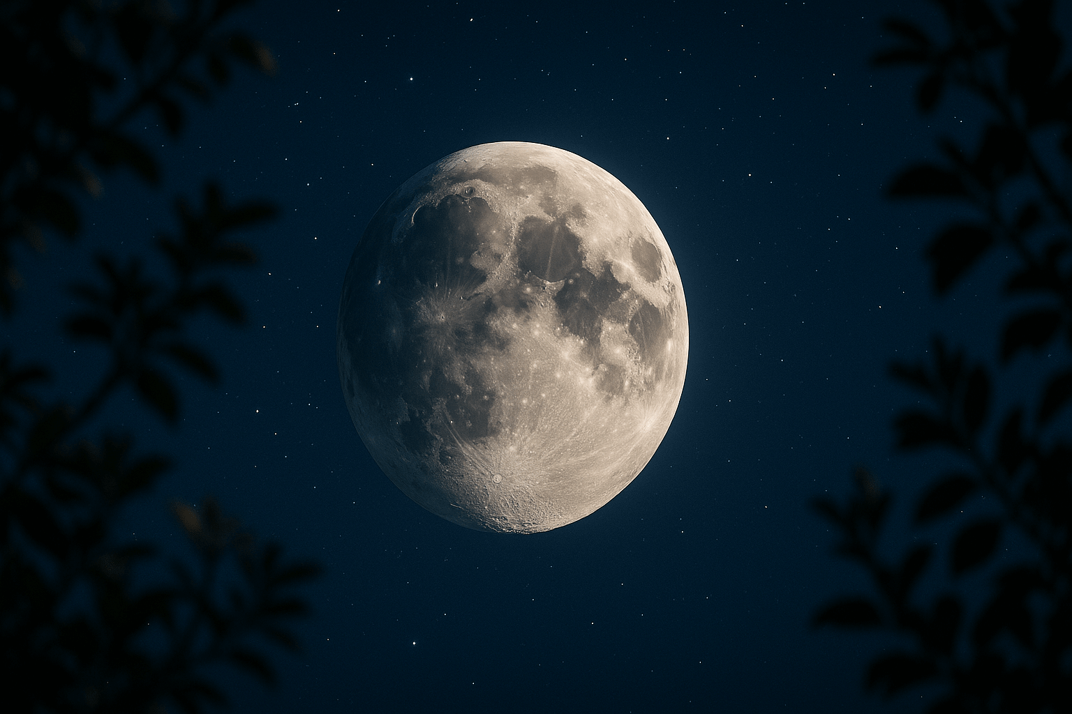 Почему Луна выглядит разной на небе. Солнце всегда освещает половину Луны, а видим мы разную долю этой освещённой части по мере её движения вокруг Земли. Фото.