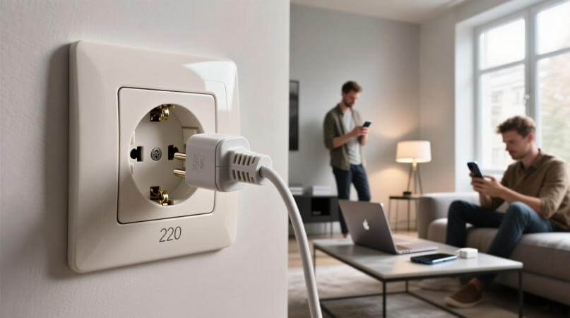 Почему в Европе напряжение 220–230 В. В Европе появились позже, чем в США, и они сразу имели напряжеие 220 В. Фото.