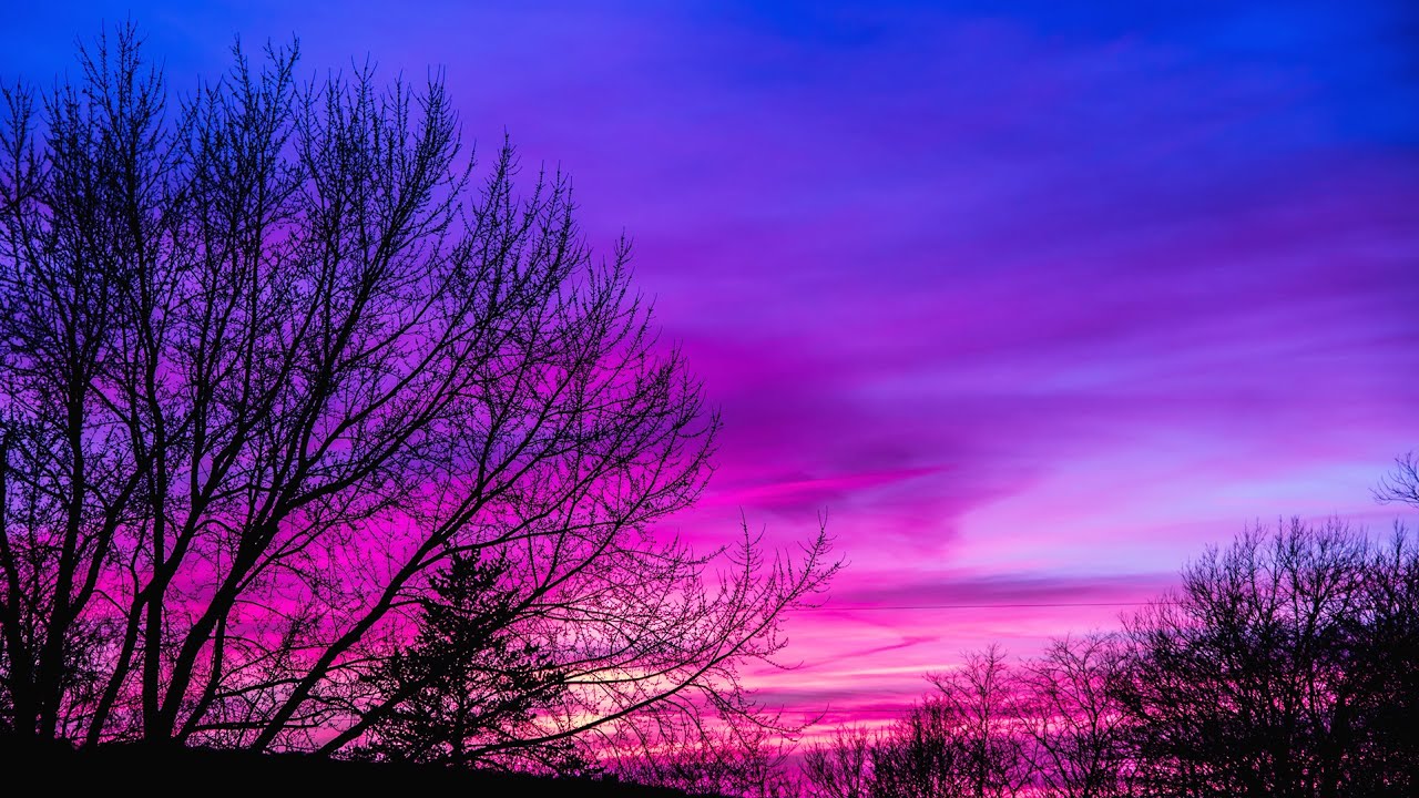 Почему мы видим розовый, а не красный закат — роль частиц в воздухе. Пуппурный закат. Источник изображения: kasheloff.ru. Фото.