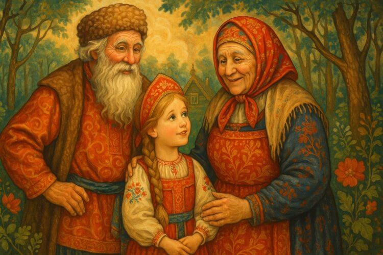 Почему в русских сказках у детей нет родителей, а только «дед и бабка». В русских сказках «дед и бабка» чаще всего обозначают не родных стариков, а собирательный образ простых крестьян. Почему в русских сказках у детей нет родителей, а только «дед и бабка». В русских сказках «дед и бабка» чаще всего обозначают не родных стариков, а собирательный образ простых крестьян. Фото.
