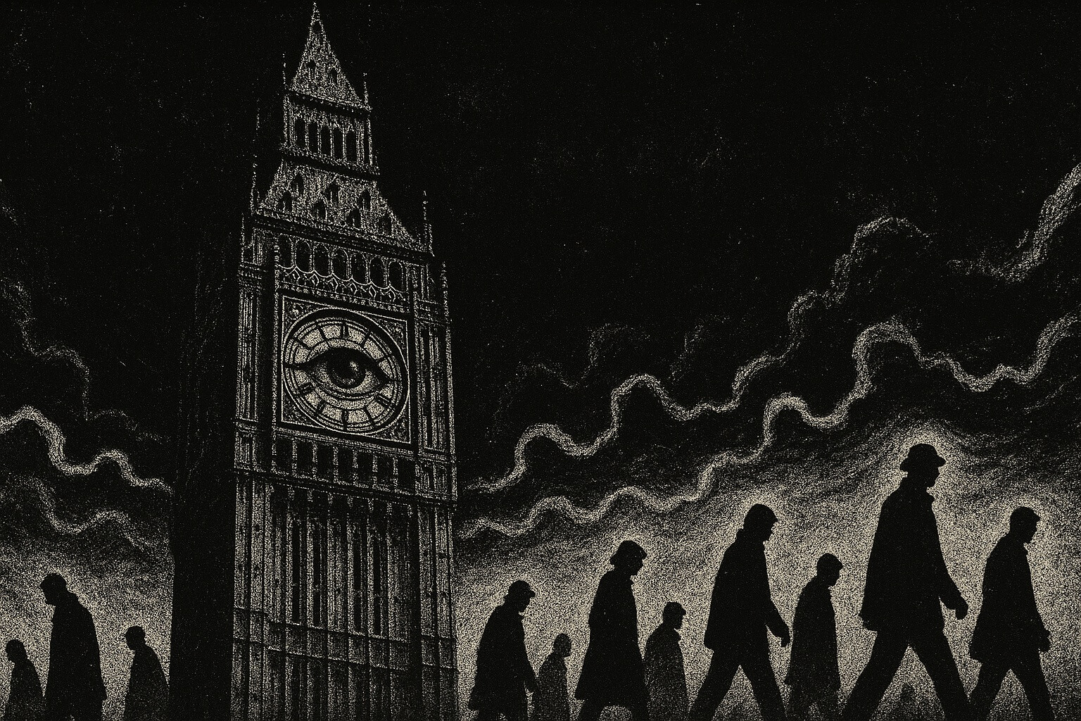 Камеры слежки в Великобритании. Сегодня глобальная слежка ощущается как что-то нормальное и действительно помогает бороться с преступностью. Фото.