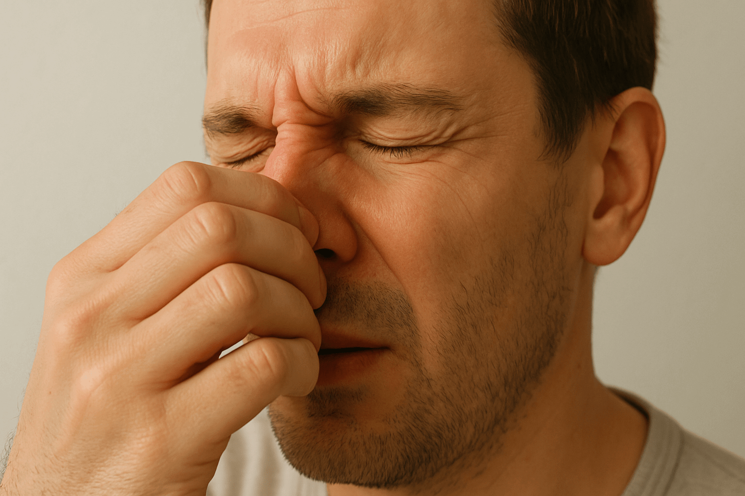 Почему волоски в носу вызывают щекотку и чихание. Щекотка в носу (особенно лёгкая, вызывающая чихание) связана с вторичной соматосенсорной корой и моторной реакцией на неожиданный стимул. Фото.