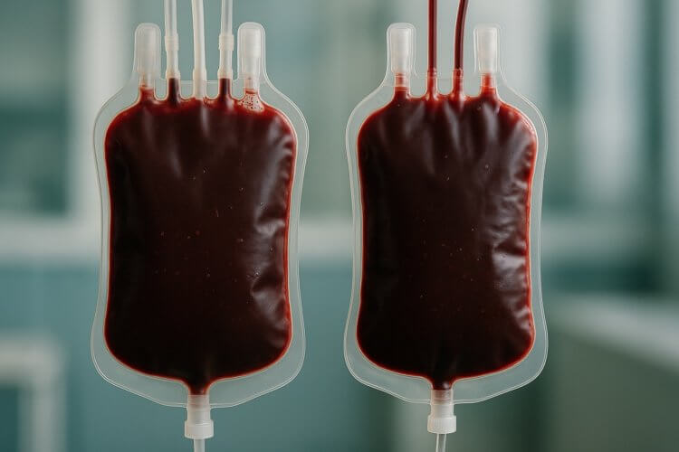 Молодая кровь омолаживает кожу. Ученые нашли 55 потенциальных белков, связанных с омоложением кожи. Фото.