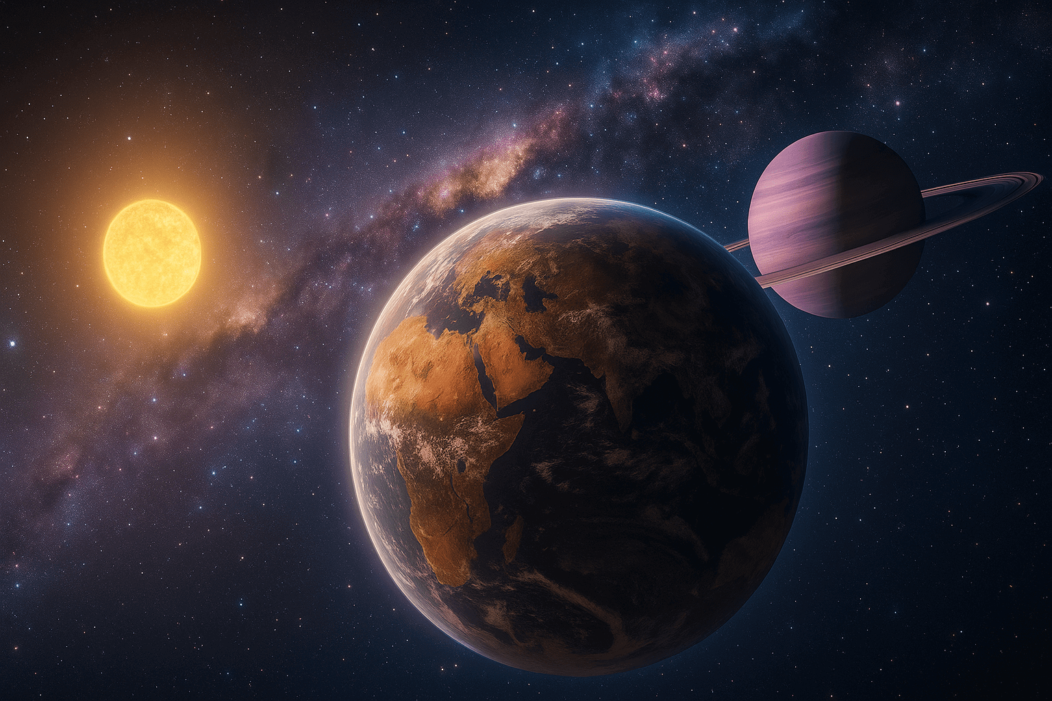 Учёные изучают экзопланеты и возможность жизни на них. Фото.