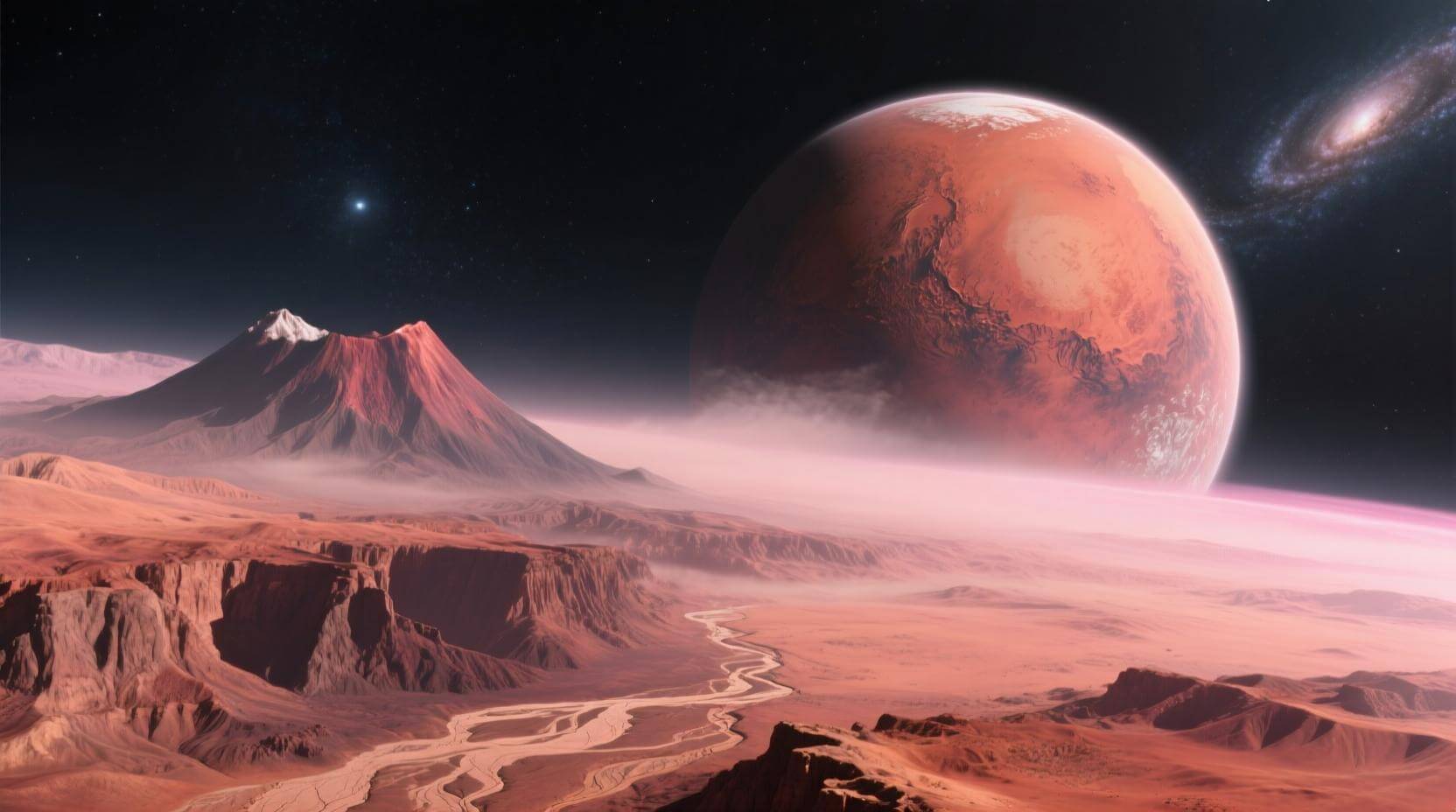 Первое в истории реальное доказательство существования жизни на Красной планете. Возможно, ранее Марс действительно не был безжизенной пустыней. Фото.