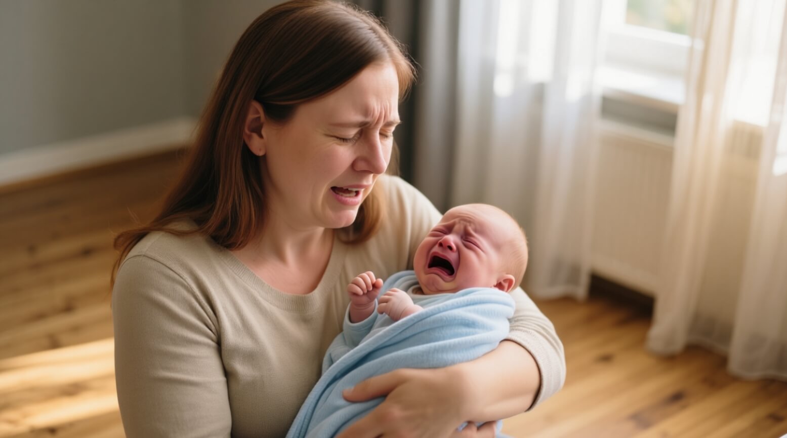 Мать не должна себя винить, если не понимает, чего хочет ребенок. Фото.