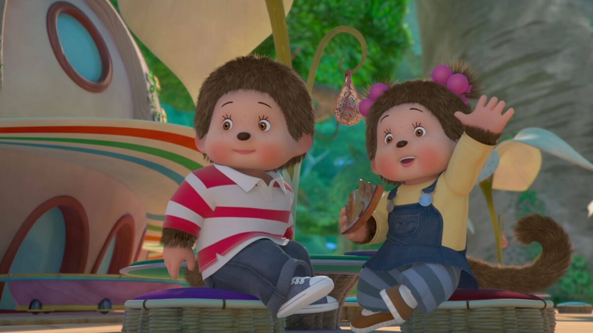 Что такое Monchhichi и как они стали культовыми куклами. В 1980 году в Японии вышел мультсериал “Futago no Monchhichi” (“Близнецы Мончикки”). Позже, в 2017 году, появился новый 3D-сериал Monchhichi Tribe. Источник изображения: tv.apple.com. Фото.