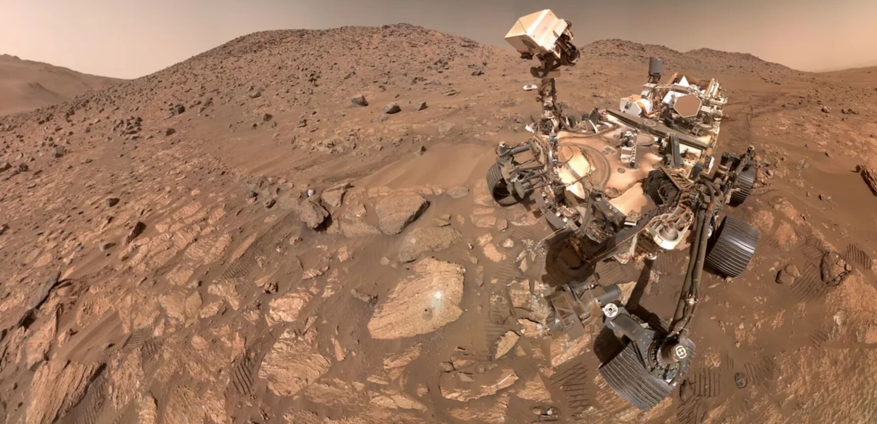 Уникальная находка на Марсе. Следы жизни на Марсе были обнаружены ровером Perseverance. Источнк: www.iflscience.com. Фото.