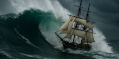 Морские волны-убийцы действительно существуют — вот, как они возникают. Фото.