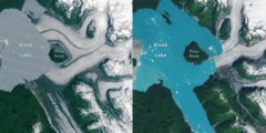 На Аляске появился новый остров — вот спутниковые снимки. Фото.