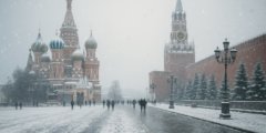 Когда выпадет первый снег в 2025 году. Фото.
