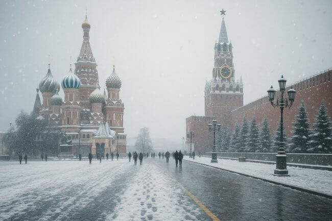 Когда выпадет первый снег в 2025 году. Фото.