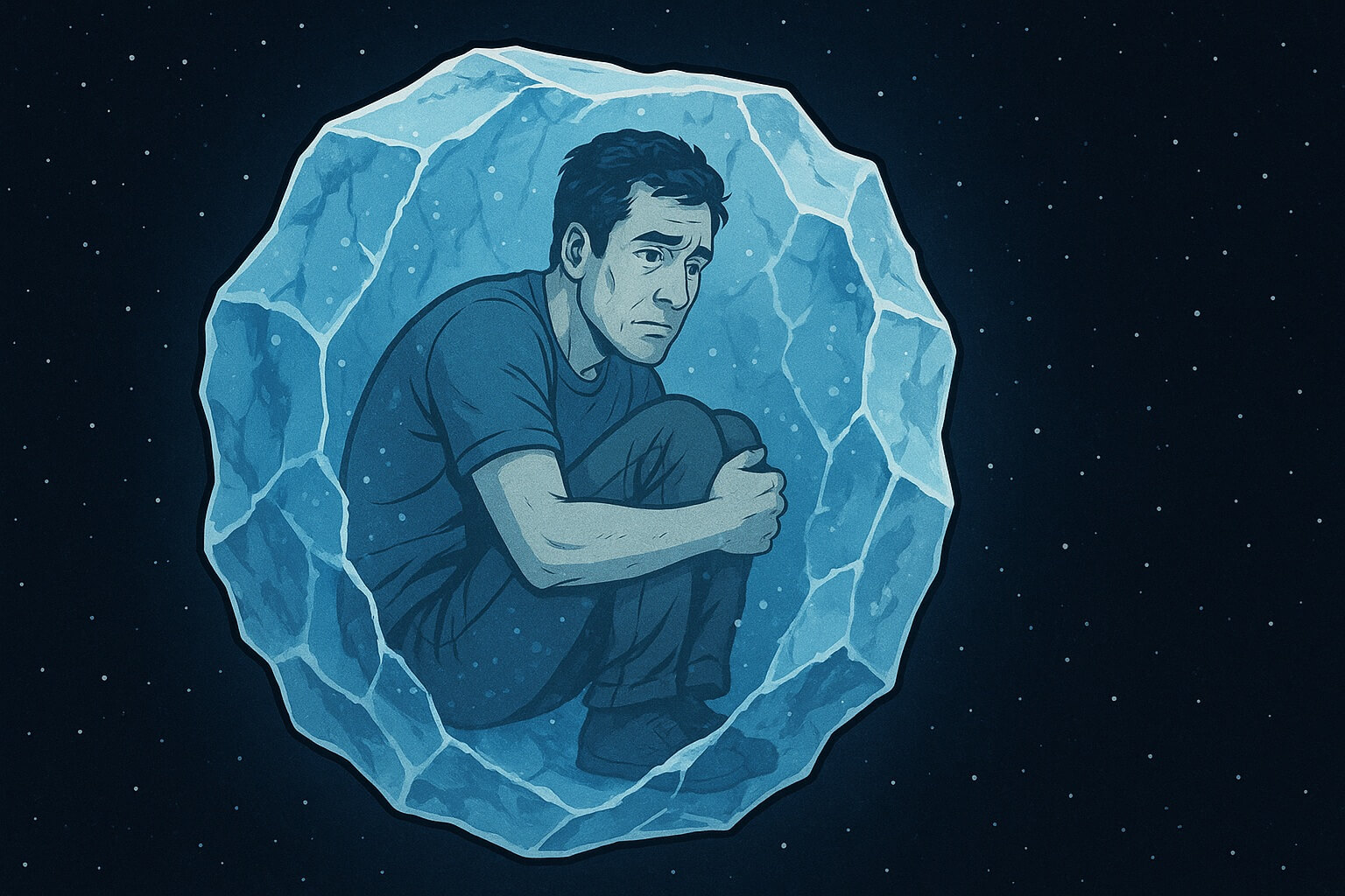 Мифы про смерть человека в космосе. Нет, в космосе человек не превращается в ледышку. Фото.