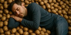 Почему после картошки хочется спать: простое научное объяснение. Фото.