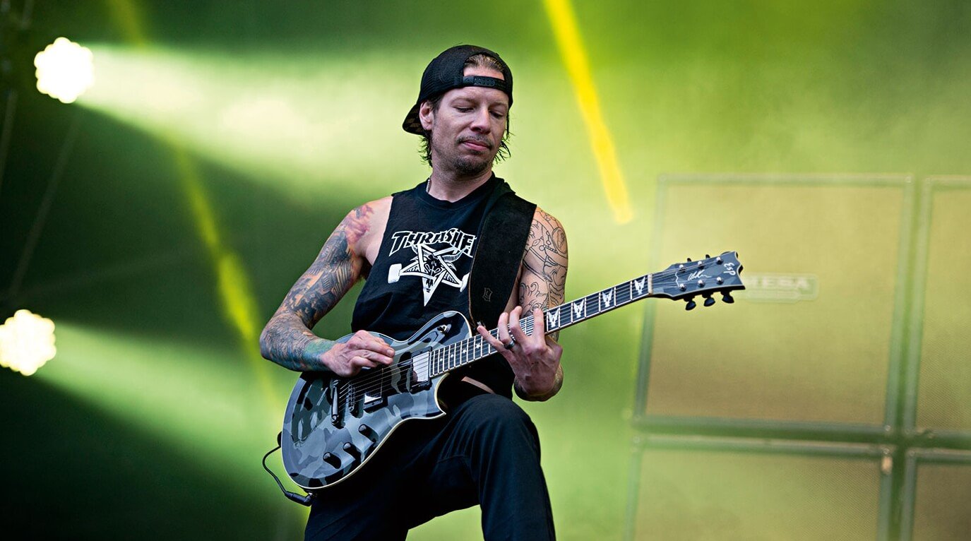 Рокеры умнее рэперов? Вилли Адлер, ритм-гитарист группы Lamb of God. Источник изображения: musicradar.com. Фото.