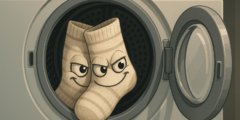 Куда исчезают носки в стиральной машине: настоящая правда без мифов. Фото.