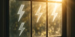 Ученые придумали, как превратить любое окно в солнечную батарею. Фото.