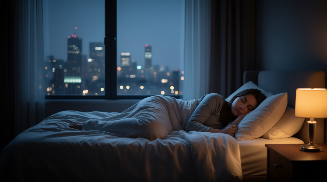 Сон ночью позволяет избежать риска суицида. Фото.