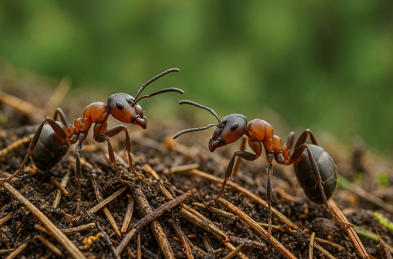 Закваска для йогурта из муравьев — старая традиция, о которой забыли. Муравьи могут быть переносчиками паразитов. Фото.