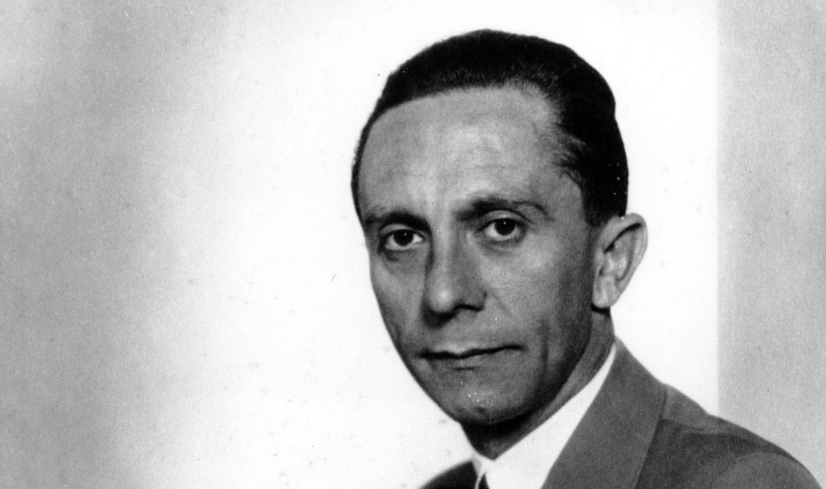 Заговор 440 Гц — кто виноват. Согласно теории заголова, изменить частоту ноты «Ля» решил Йозеф Геббельс. Фото.