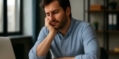 Мы неосознанно трогаем свое лицо 800 раз в день — и этому есть научное объяснение. Фото.